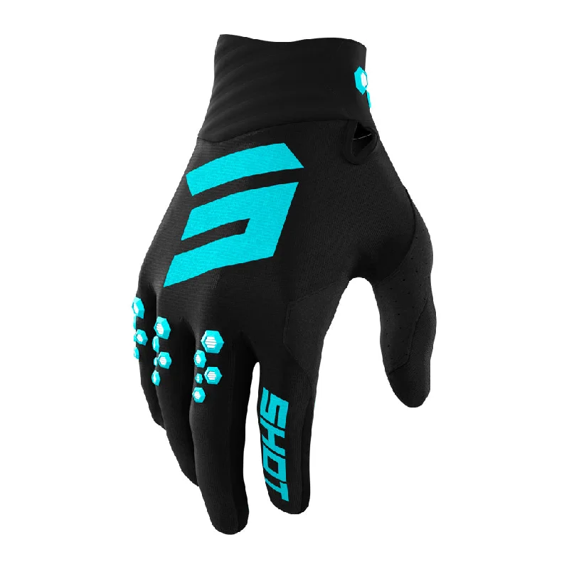 loose fit gloves -  Shot - 2022 Contact Chase Turquoise Gloves