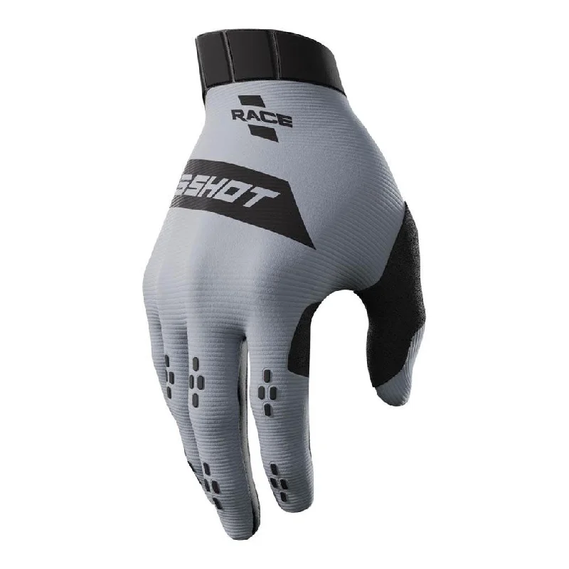 holiday gloves -  Shot - 2025 Race Grey/Black Gloves