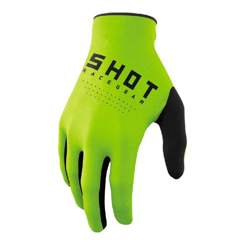 padded athletic gloves -  Shot - 2024 Raw Green Gloves