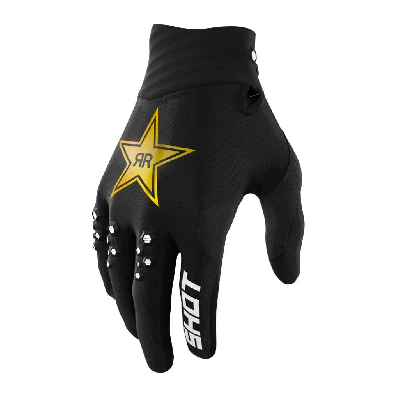 soft knitted gloves -  Shot - Contact Rockstar LE Black Gloves