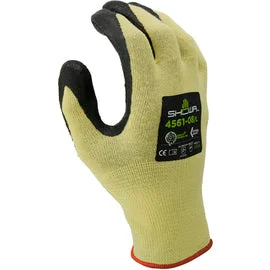 tough leather gloves -  SHOWA® Small 4561 15 Gauge DuPont™ Kevlar® Cut Resistant Gloves With Foam Nitrile Coated Palm