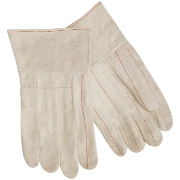 specialty gloves -  Steiner Industries 00020 Cotton 24 oz - 4-1/2" Gauntlet Cuff Double Layer Palm Hot Mill Gloves (One Dozen)