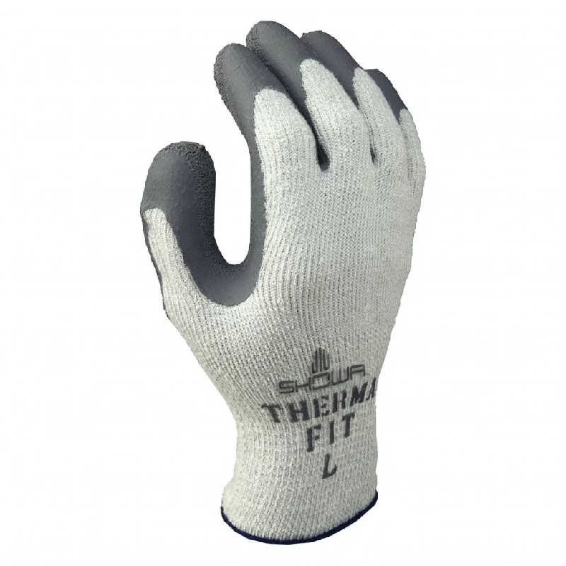 practical gloves -  ATLAS Showa Cold Weather Gloves, Thermal Insulated, Rubber Palm, Rough Grip, Sizes S-XL