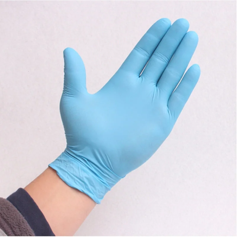 historical gloves -  Tirol Nitrile Disposable Gloves Large Blue Powder Free 100 pk