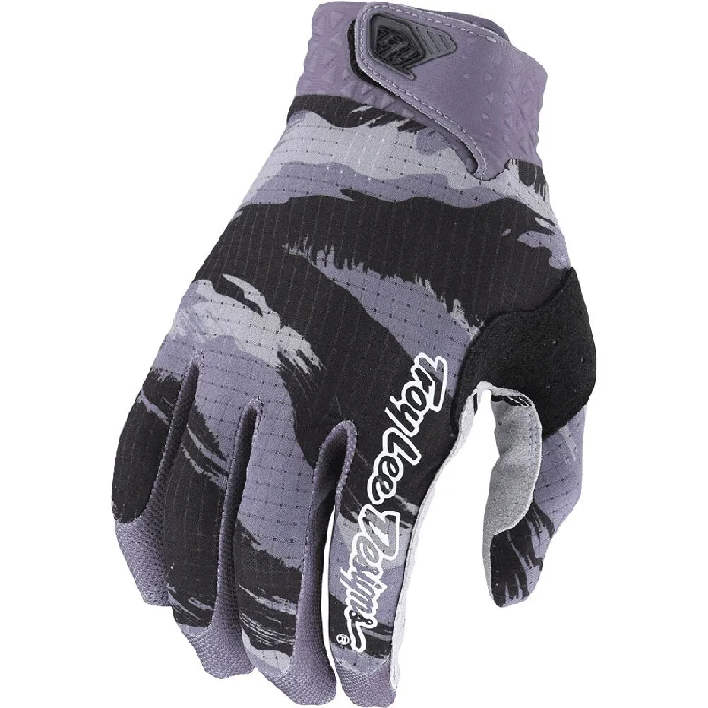 breathable knitted gloves -  TLD - Air Brushed Camo Black/Grey Glove