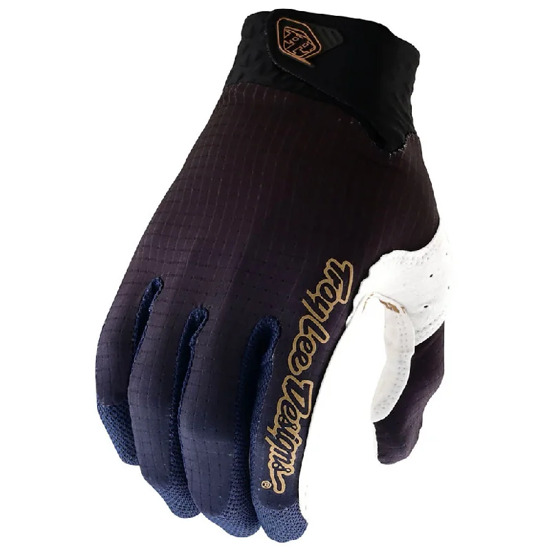 warm knitted gloves -  TLD - Air Fade Black/White Glove