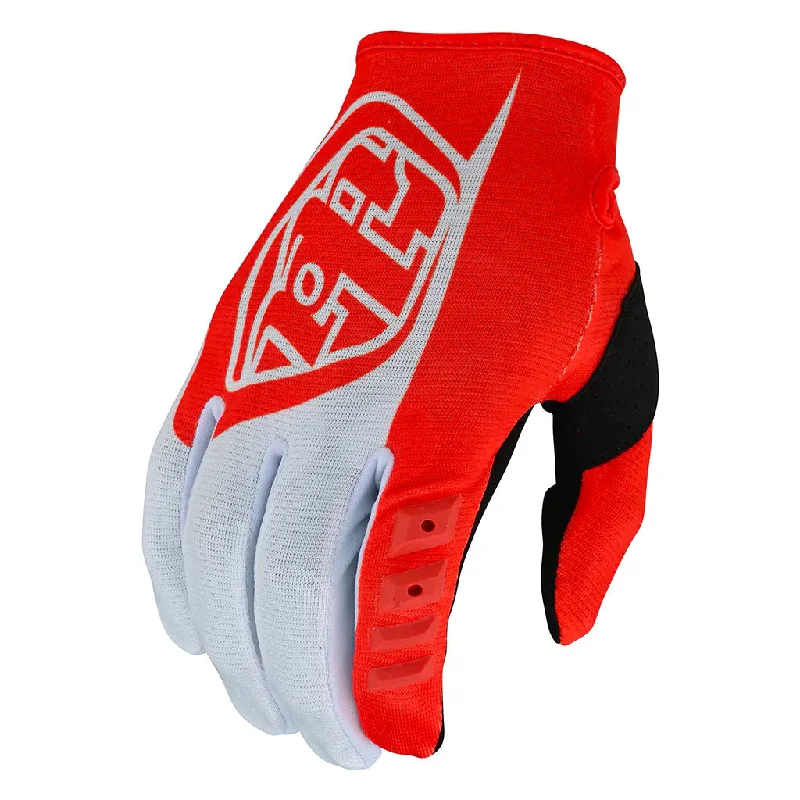 recycled leather gloves -  TLD - Youth GP Orange Gloves