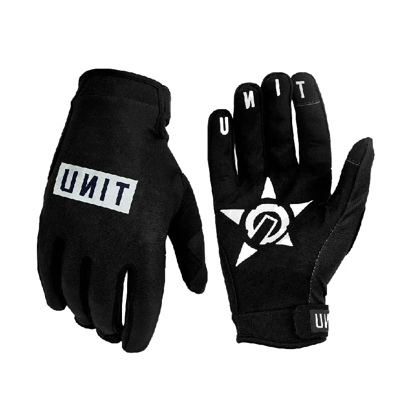 non-toxic gloves -  Unit - 2024 Youth Stack Black/White Gloves