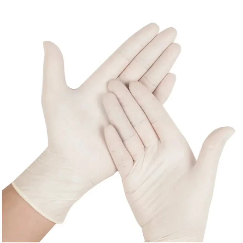 breathable sports gloves -  Vertak Latex Disposable Gloves Small White Powder Free 100 pk