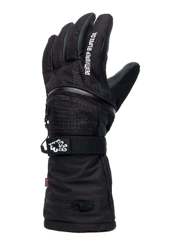 padded athletic gloves -  Werewolf Glove Long Cut - Black