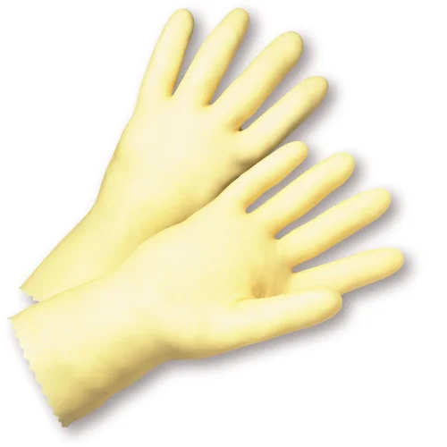 performance sports gloves -  West Chester 4343 Economy Unlined Amber Latex Gloves (One Dozen)