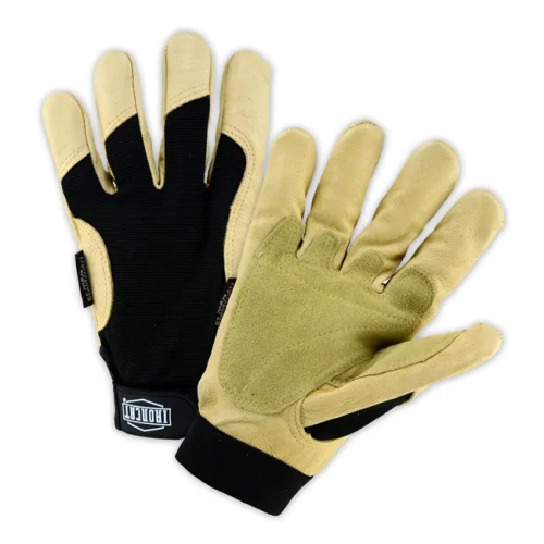 plush lined gloves -  West Chester 86355 Ironcat Premium Grain Pigskin Leather Palm with Thinsulate Lining Gloves (One Pair)