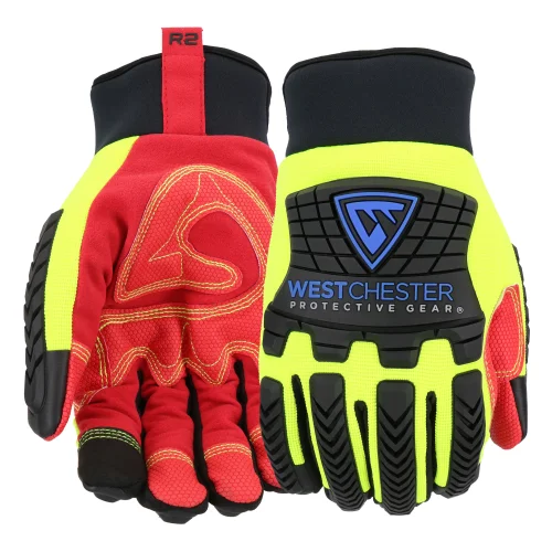 hazard free gloves -  West Chester 87811 R2 Safety Rigger Insulated Reinforced Comfort Gloves (One Pair)