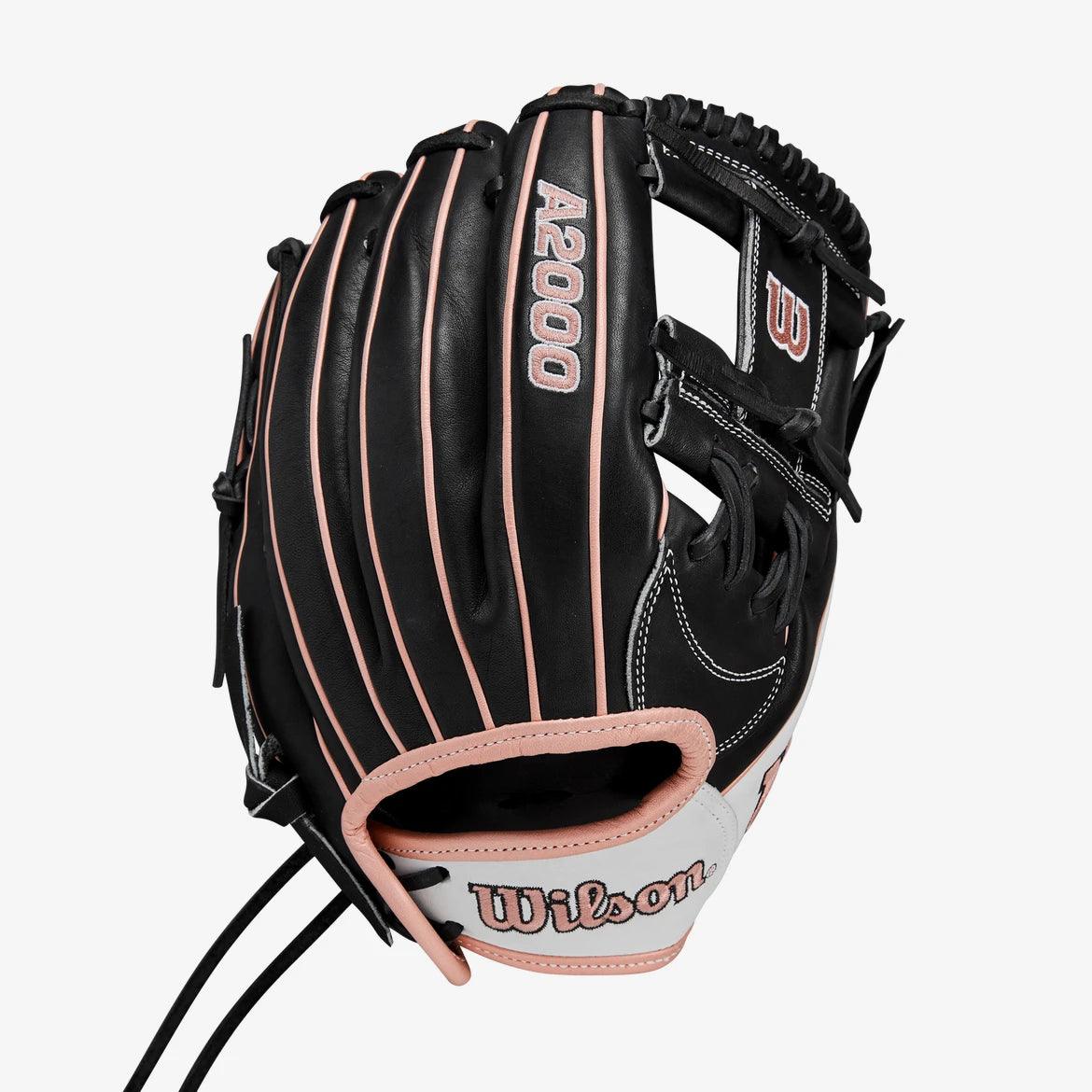 engraved gloves -  Wilson A2000 H12 12” Pink Infield Glove