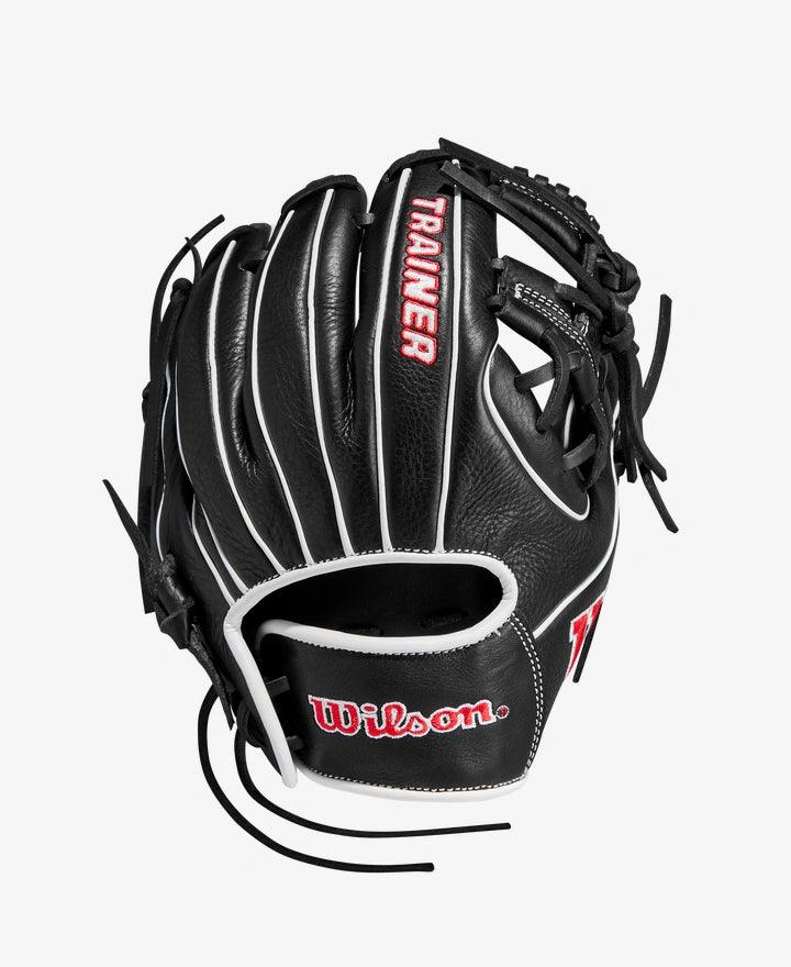 mountaineering gloves -  Wilson Trainer 10” Infield Black Infield Training Glove