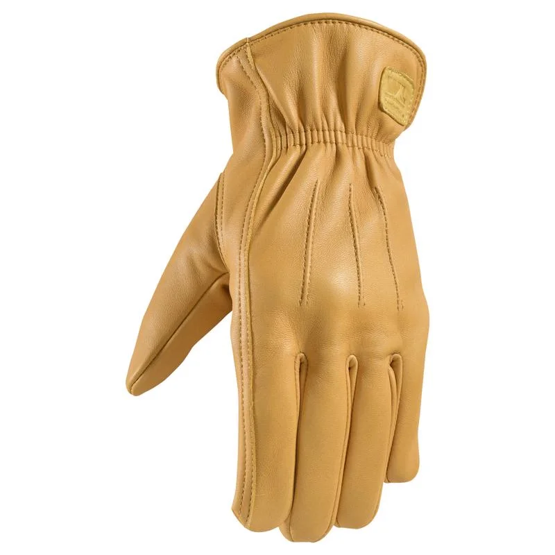 pastel gloves -  Wells Lamont ComfortHyde Men's Outdoor Driver Gloves Yellow XL 1 pk