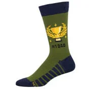 sock sizes sports -  #1 Dad Men’s Crew