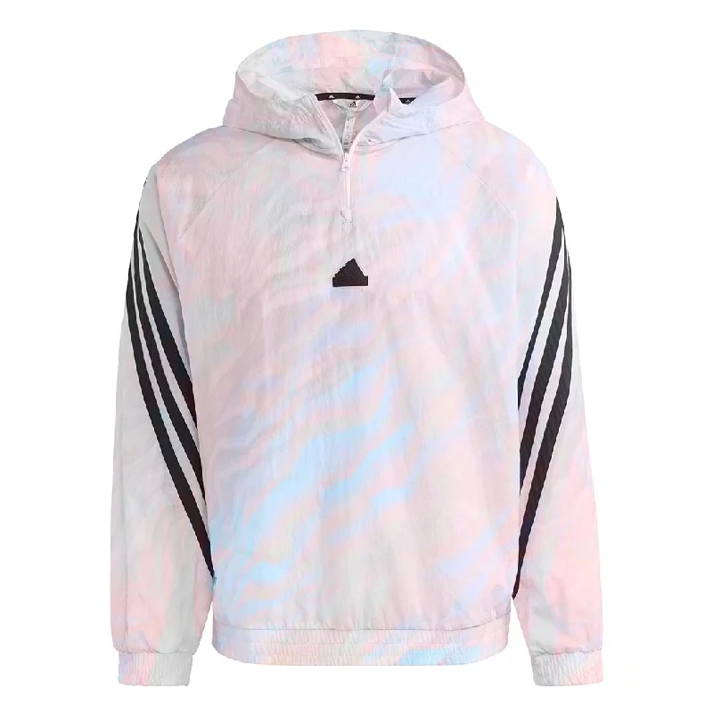 sock exchanges eco -  adidas - Men's Future Icons All Over Print Hoodie (IC3706)