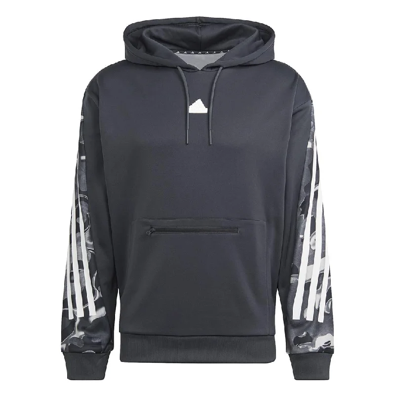 sock sales eco -  adidas - Men's Performance Future Icons Allover Print Hoodie (IB6126)