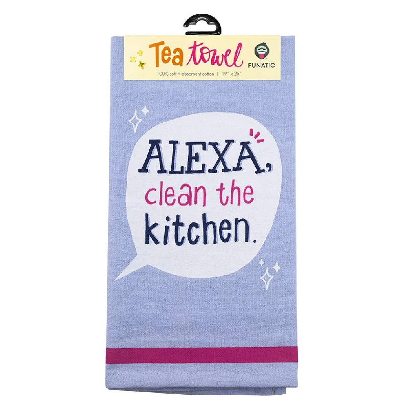 sock coupons summer -  Alexa, Clean The Kitchen Kitchen Tea Towel