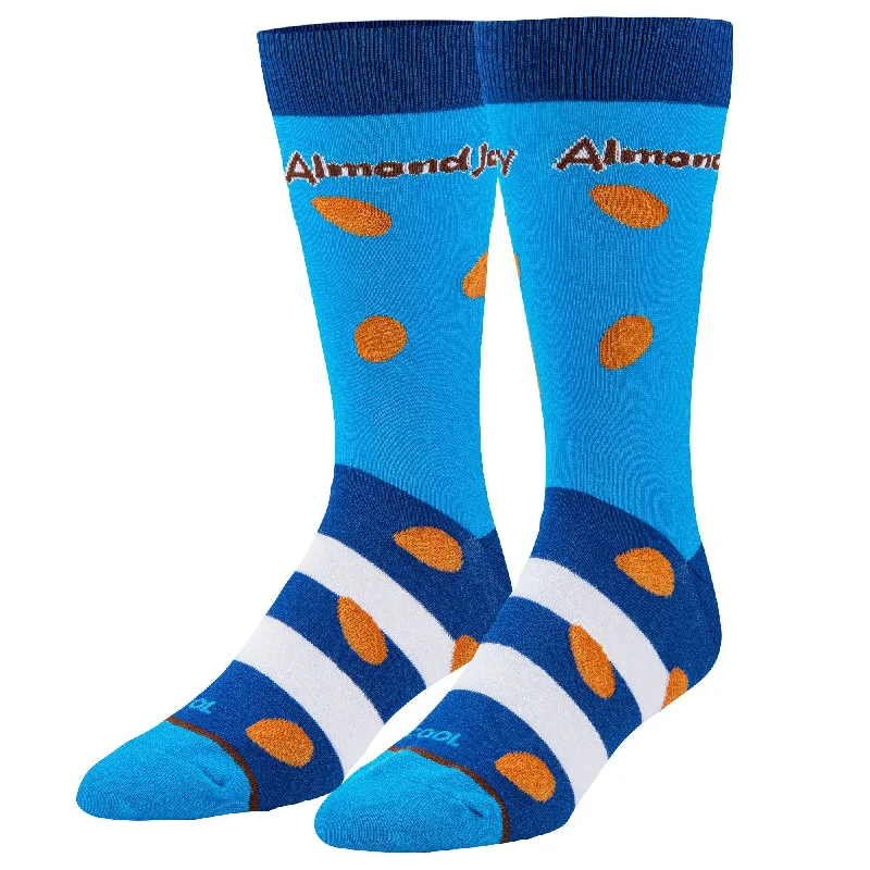 sock stock sports -  Almond Joy Men's Crew Socks