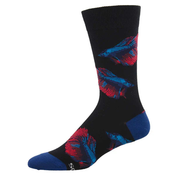 sock benefits sports -  Alpha Betta Fisha Men’s Crew