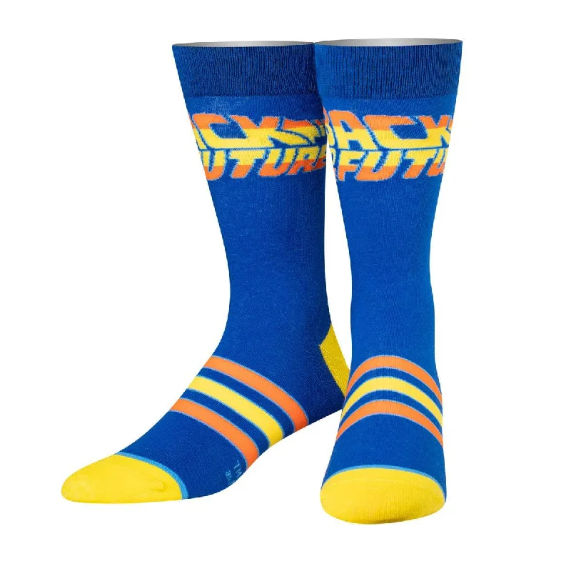 sock promotions summer -  Back To The Future Stripes Men's Crew Socks