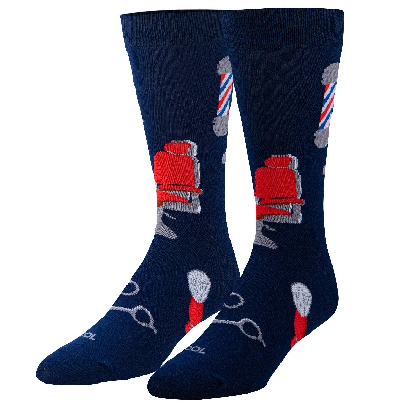 sock bundles sports -  Barber Shop Men's Crew Socks