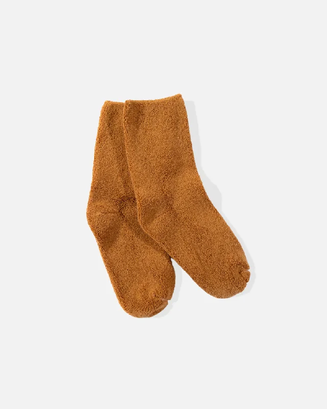 sock variety winter -  Buckle Over Ankle Socks - Burnt Yellow