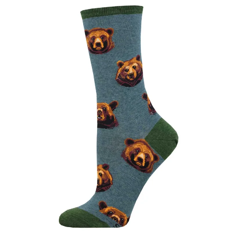 sock quality sports -  Beary Personable - Cotton Crew