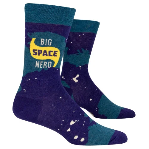 sock prices casual -  Big Space Nerd Men’s Crew