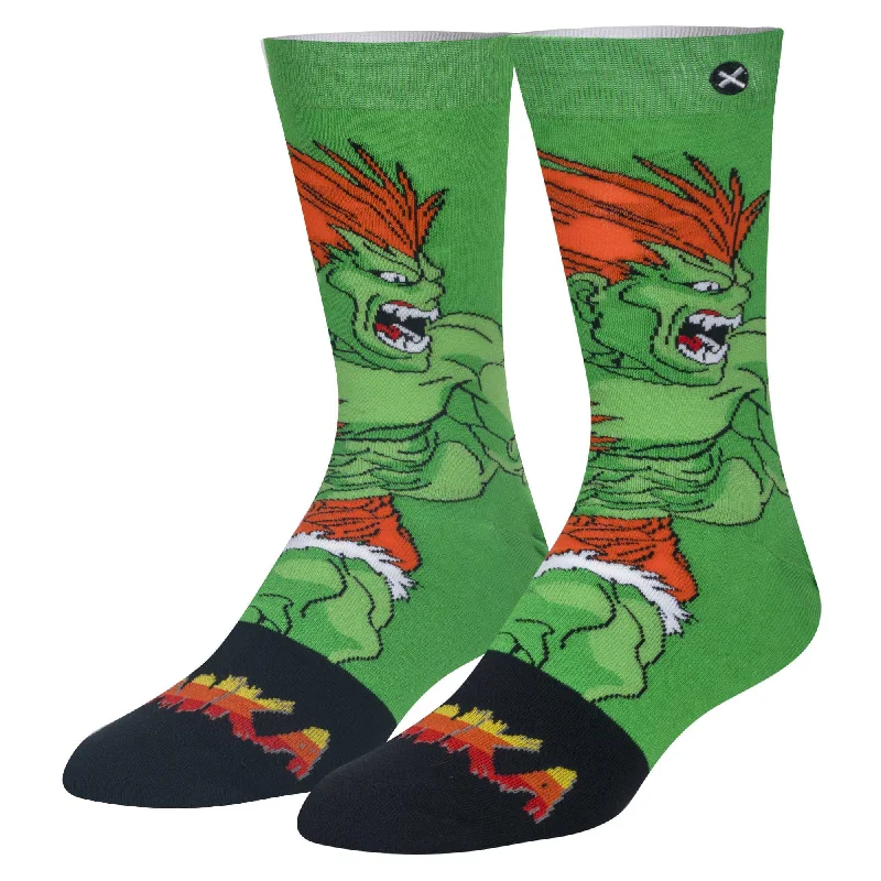 sock uses formal -  Blanka Men's Crew Socks