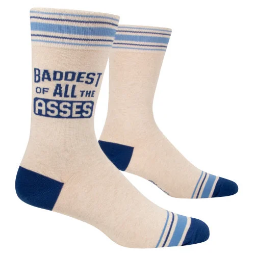 sock returns sports -  Baddest of Asses Men’s Crew