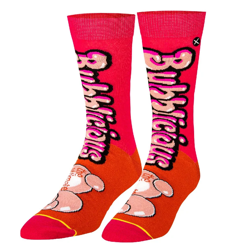 sock uses winter -  Bubblicious Gum - Mens Crew Straight