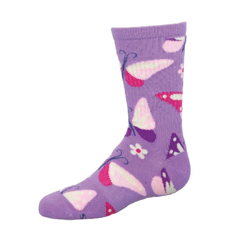 sock reviews casual -  Butterfly Flutters - Active Youth