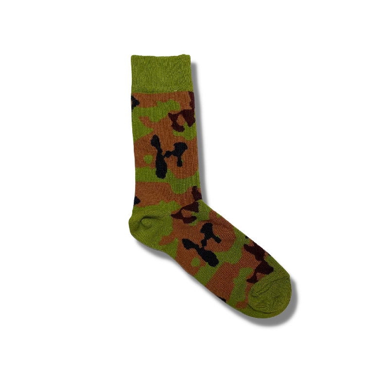 sock exchanges sports -  Camo Green Sock