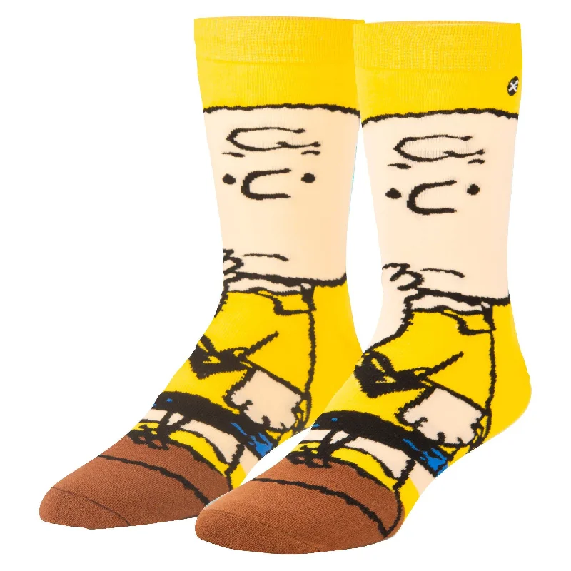 sock selection eco -  Charlie Brown Men's Crew Socks