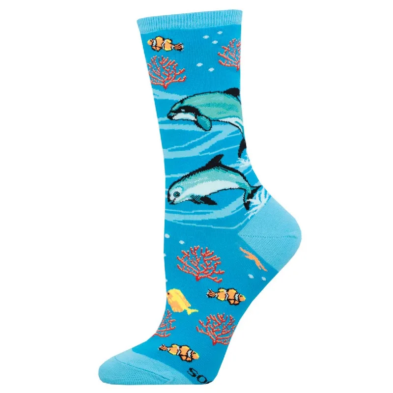 sock trends sports -  Vaquita Dolphin - Cotton Crew