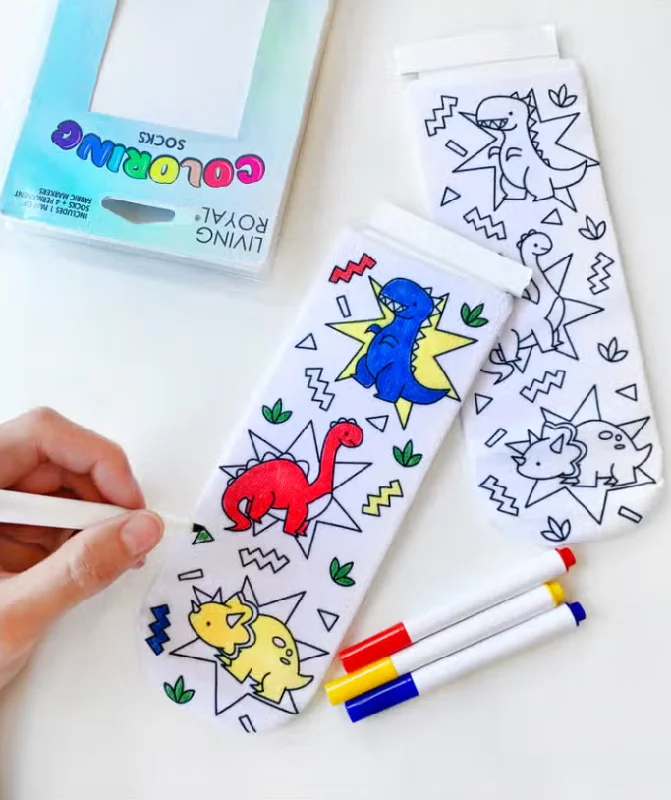 sock uses sports -  Dino Daze Coloring Socks