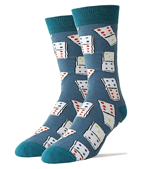 sock stock summer -  Dominos - Crew Socks