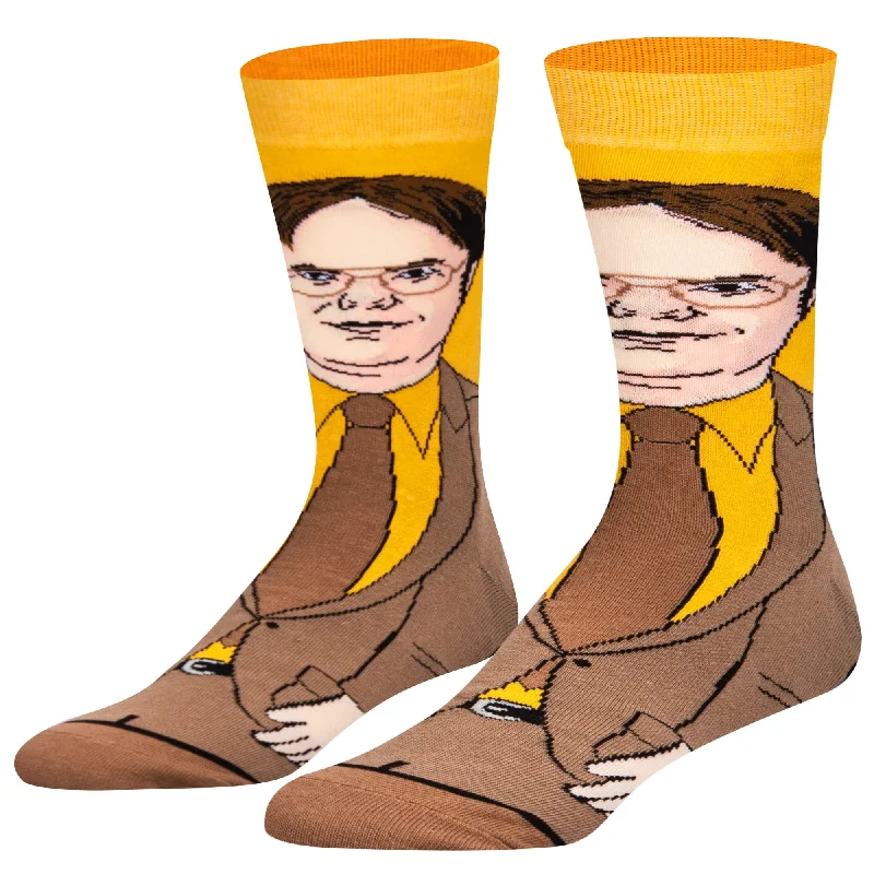 sock drying winter -  Dwight Schrute 360 Men's Crew Socks