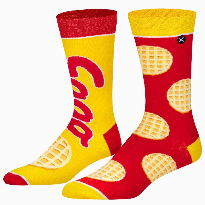 sock fashion winter -  Eggo Split Men's Crew Socks