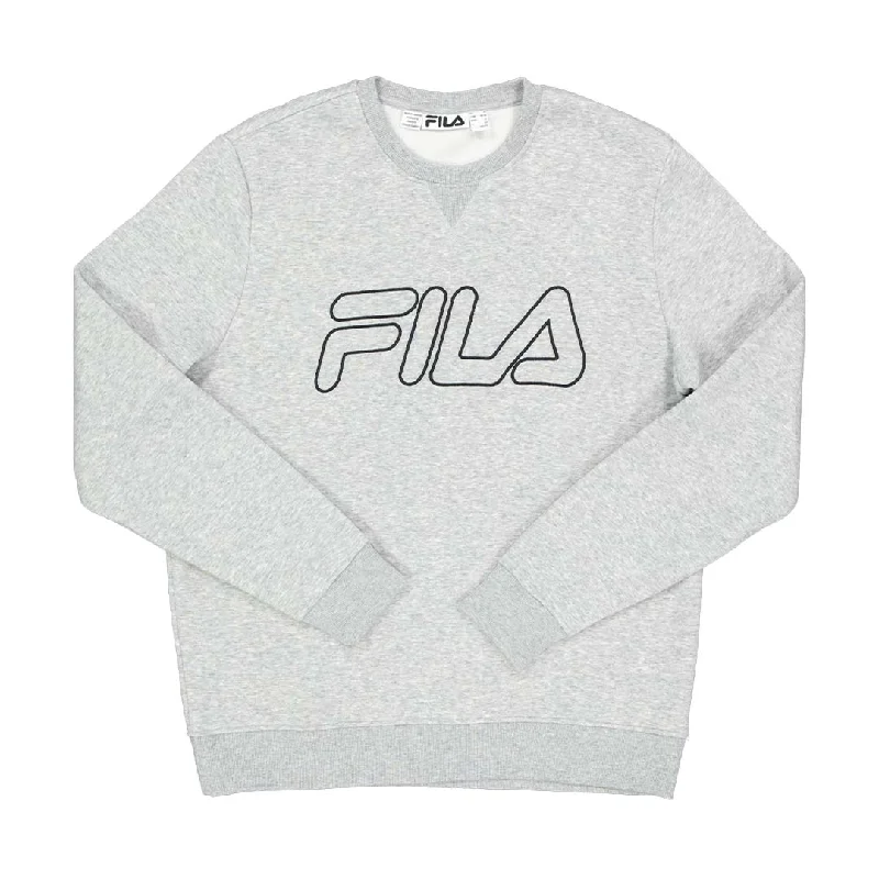 sock returns summer -  FILA - Men's Outline Long Sleeves Crew (SM039623 073)