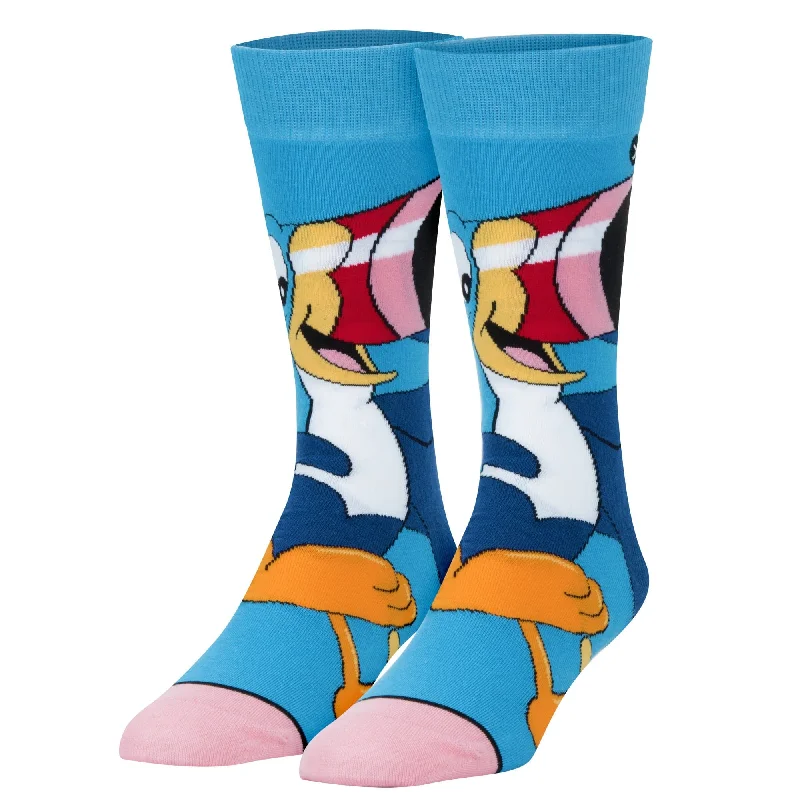 sock styles summer -  Follow Your Nose Men's Crew Socks