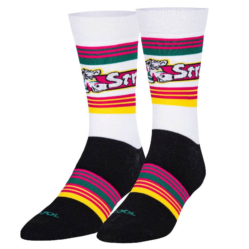 sock brands winter -  Fruit Stripes  Men's Crew Socks