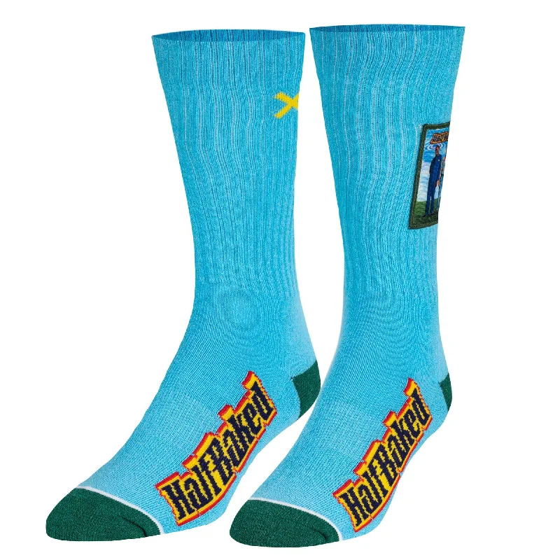 sock colors sports -  Half Baked Patch  Men's Crew Socks