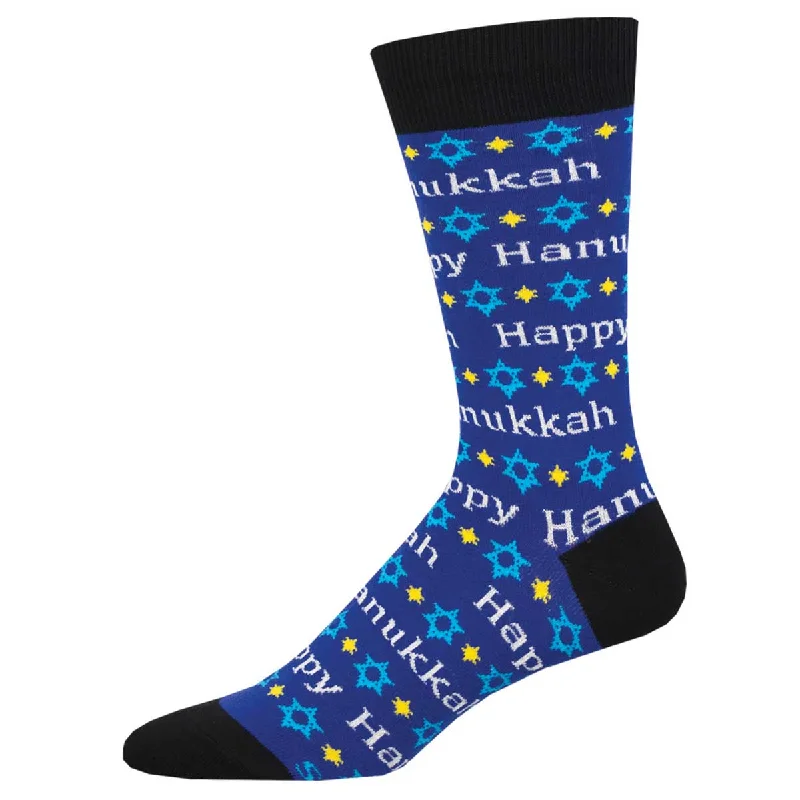 sock types formal -  Happy Hanukkah - Cotton Crew