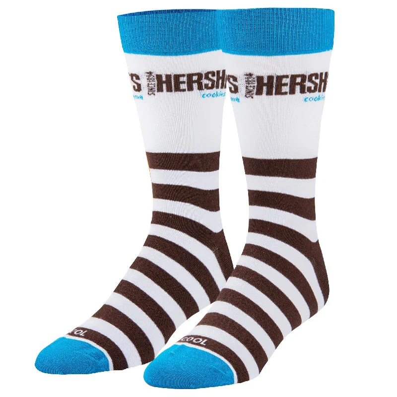 sock styles casual -  Hershey's Cookies & Creme Men's Crew Socks