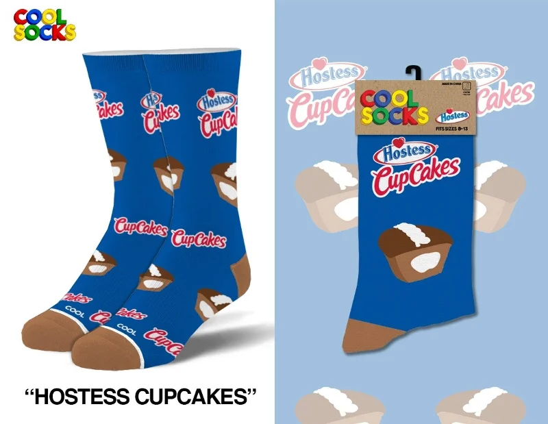 sock sizes eco -  Hostess Cupcakes Socks