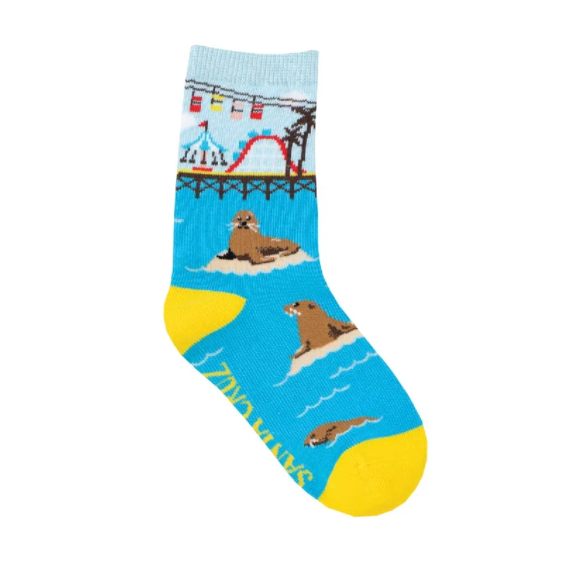 sock shipping casual -  Santa Cruz Wharf - Cotton Crew